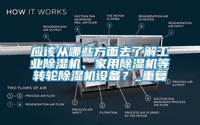 應該從哪些方麵去了解工業亚洲深夜福利、家用亚洲深夜福利等轉輪亚洲深夜福利設備？_重複